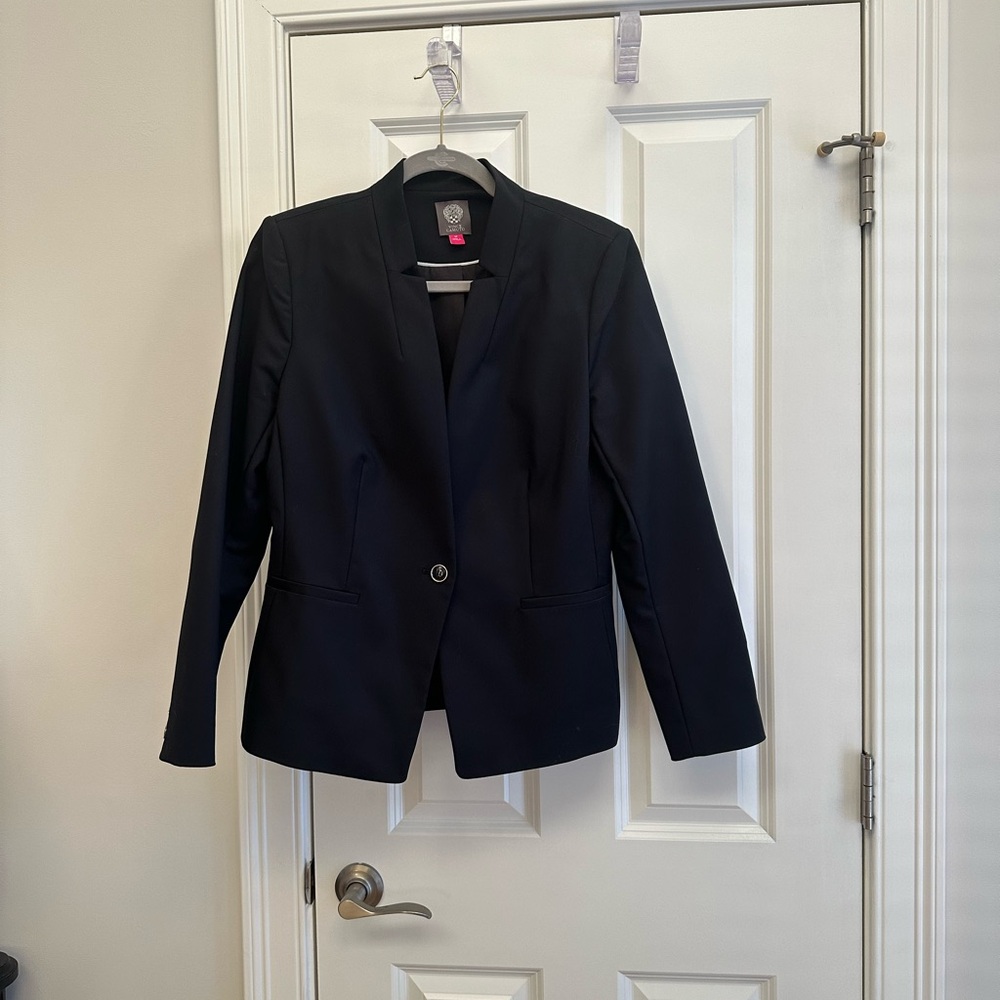 Vince Camuto Black Blazer Women’s Size 12 Like New - Picture 6 of 6